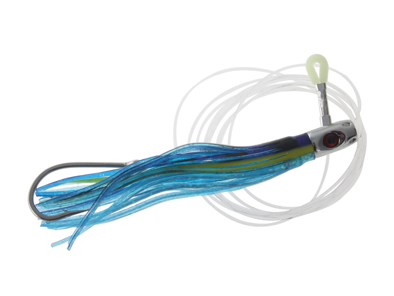 Black Magic Jetsetter Lure - Single Rigged Saury - Image 2