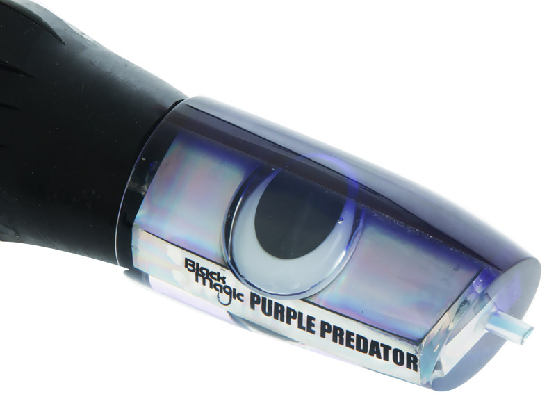 Black Magic Purple Predator Premier Lure - Single Rigged - Image 3