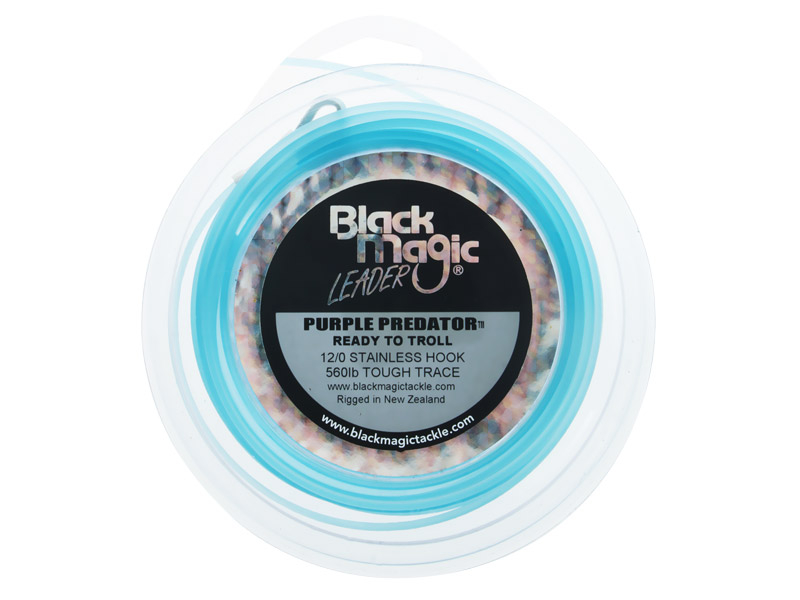 Black Magic Purple Predator Premier Lure - Single Rigged - Image 2