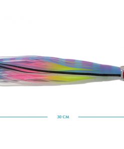 Black Magic Soft Pusher Unrigged Game Lure Flying Fish 300mm