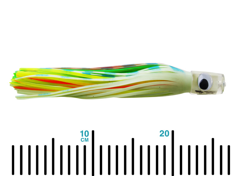 Black Magic Super Lumo Super Stripey No.3 Tuna Lure