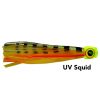 Black Magic Maggot XT Lure Unrigged UV Squid