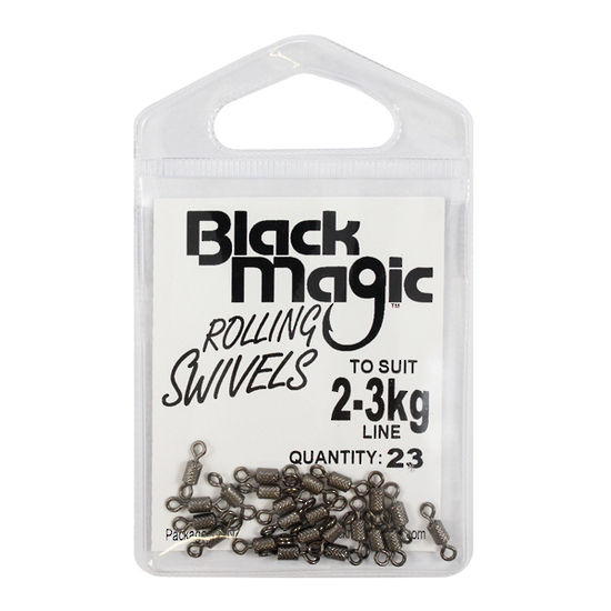 Black Magic Rolling Swivels