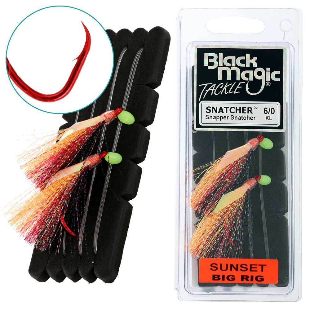 Black Magic Snapper Snatcher Flasher Rig 6/0 - Image 2