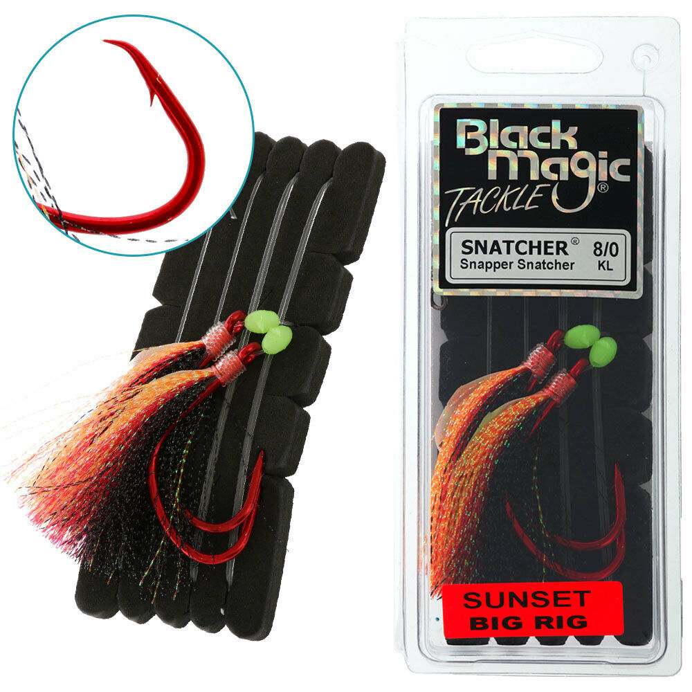 Black Magic Snapper Snatcher Flasher Rig 4/0 - Image 2