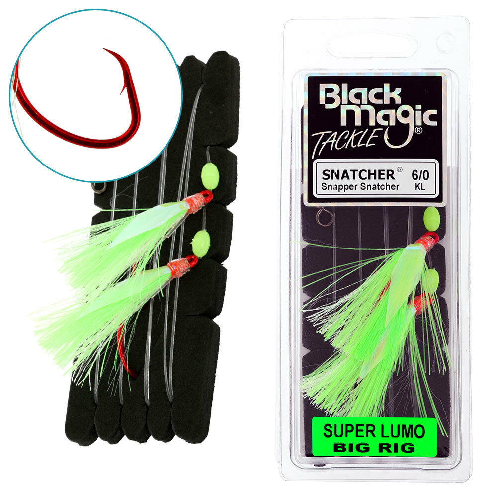 Black Magic Snapper Snatcher Flasher Rig 6/0 - Image 3