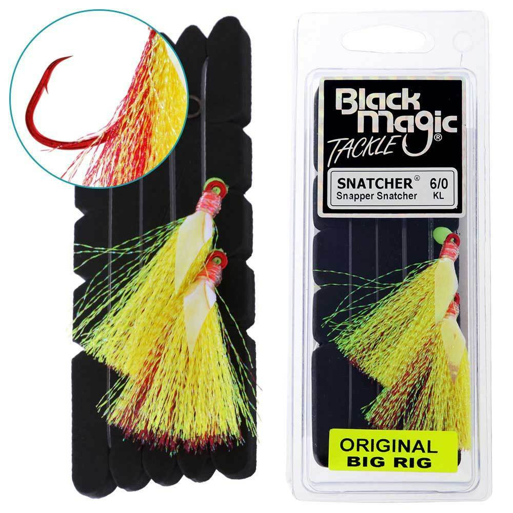 Black Magic Snapper Snatcher Flasher Rig 6/0