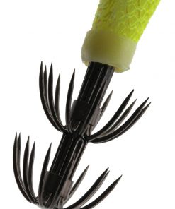 Black Magic Squid Snatcher Squid Jig Size 4 White Glow