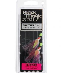 Black Magic Snatcher Snapper Terror Flasher Rig 5/0