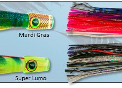 Black Magic Super Stripey XT Tuna Lure 270mm Single Rigged